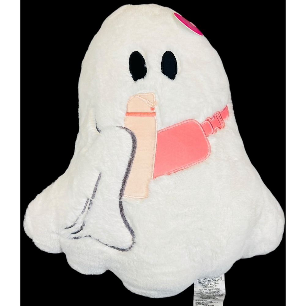 Spooky Nights White Ghost Pillow Pink Stanley Bottle Crossbody Viral Halloween👻